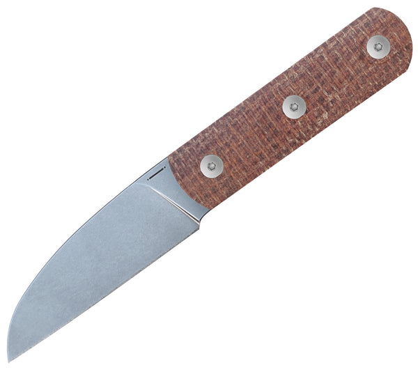 Straight Line Ally Brown Burlap Micarta