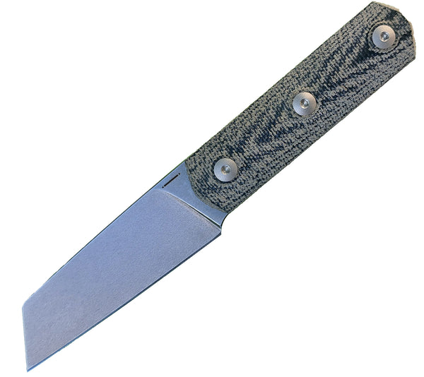 Straight Line Erny Denim Canvas Micarta