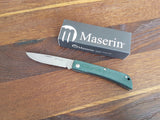 Maserin Scout Green Micarta