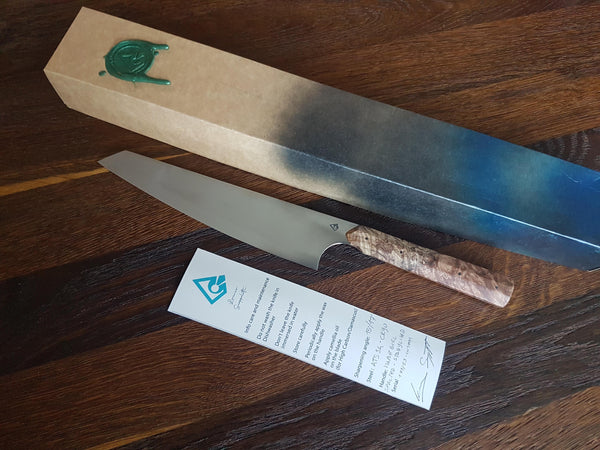 Lorenzo Scoppoletti S-Grind Gyuto 21cm (#179/23)