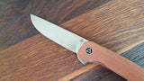 QSP Osprey Micarta Brúnn