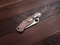 Spyderco Para military 2 Micarta/Cruwear