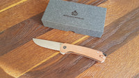 QSP Osprey Micarta Brúnn