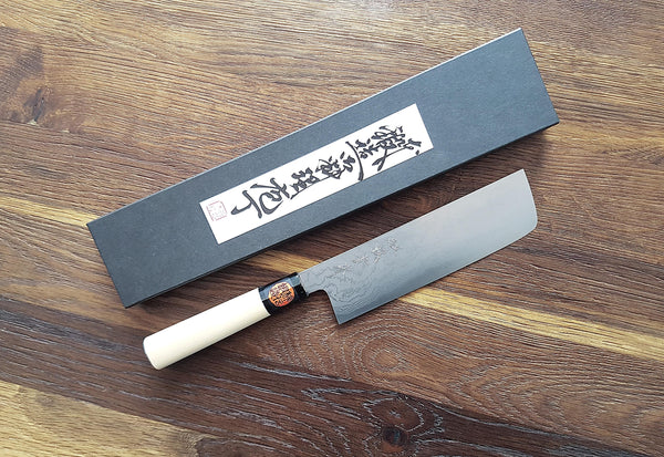 Shigeki Tanaka Nakiri Aogami/Damaskus 16,5cm